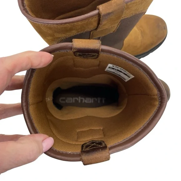 Carhartt Heritage Waterproof Wellington 9 1/2W Brown - Picture 14 of 16